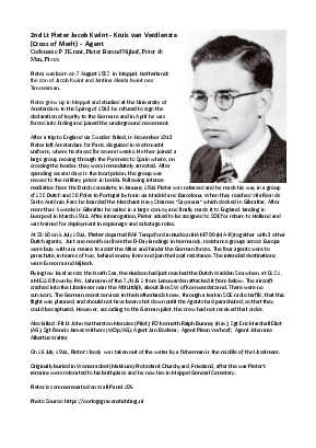A preview of a PDF biography for Kwint, Pieter Jacob